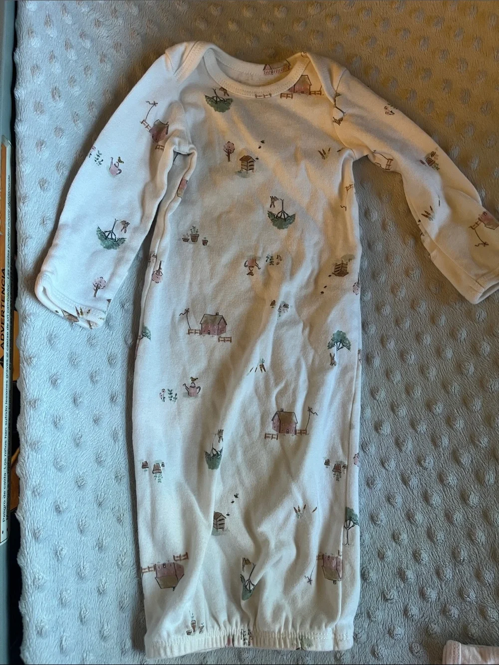 2-Pack Baby Sleepers - Pink Stripe + Farm Print